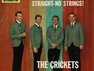 THE CRICKETS Straight-No Strings EP Vinyl Record Single 7 Inch Liberty 1962 Rock