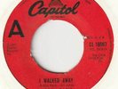 Northern soul BOBBY PARIS I walked away / H.B. BARNUM Heatbreaker Capitol CL 160