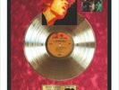 The Jimi Hendrix Experience Electric Ladyland Framed Gold Vinyl Record