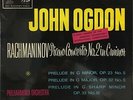 Hmv Asd-492 John Ogdon Rachmaninoff Piano Concerto No.2 Etc. White-Gold