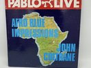 JOHN COLTRANE AFRO BLUE IMPRESSIONS 1963 LIVE, 2-LP MONO PABLO 1977
