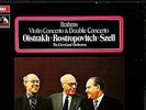 SLS 786/7 UK ED1 BRAHMS VIOLIN & DOUBLE CONCERTO OISTRAKH / ROSTROPOVITCH 2LP NM