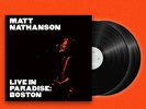 Matt Nathanson VINYL Live In Paradise: Boston (Sealed) + Mask
