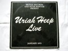 Live: Uriah Heep  1973 Double LP records 86 796 XDT - NM condition