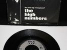THE HIGH NUMBERS - ZOOT SUIT/I’M THE FACE - 1965 - 45 RPM - 7” PICTURE SLEEVE