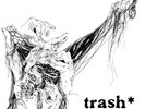 THE STALIN Trash LP Japan Hardcore KBD XLNT Shape EX/NM Reissue