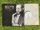 Ornette Coleman Town Hall 1962 ESP DISK 1006 FREE JAZZ VG+