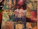 Anthrax sound of white noise Vinyl Rare German Pressing