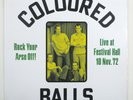 COLOURED BALLS 'Rock Your Arse Off  Live at Festival Hall '72' Vinyl LP NEW