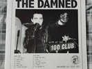The Damned Live At The 100 Club 1976 White Vinyl & Poster