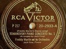 Tchaikovsky Piano Concerto No 1 Freddy Martin Racing With The Moon Monroe RCA 78