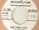 THE PLATTERS Sweet Sweet Lovin MUSICOR PROMO NORTHERN SOUL USA 45