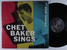 CHET BAKER Sings PACIFIC JAZZ LP mono