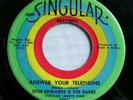 DON EDWARDS & THE DUKES  Answer Your Telephone  SINGULAR 1957 Rockabilly 45