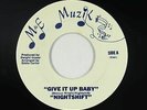 Funk Boogie Vocoder/Modern Soul 45 - Nightshift - Give It Up Baby - M&E VG++ mp3