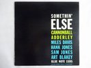 Cannonball Adderley Somethin' Else Blue Note GXK 8042 Japan KING VINYL LP