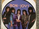 Bon Jovi Lp Picture Disc 1986 Slippery When Wet N. M Original Limited Edition