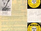 OH Country Bopper with Rare Promo Material PS 45 RUSTY DELANEY Charge OHIO hear