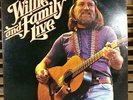 WILLIE NELSON - WILLIE AND FAMILY LIVE  2LP VINYL RECORD ALBUM