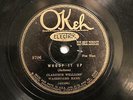 JAZZ CLARENCE WILLIAMS' WASHBOARD BAND Whoop It Up / High Society OKEH 8706
