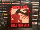 Metallica Vinyl - Kill 'Em All - 1983 Original Megaforce - VG/VG-