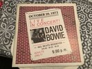 RARE Only One On eBay - David Bowie ?October 20, 1972 Live In Concert Vinyl 12”