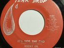 ROCKY GIL & BISHOPS It’s Not The End 45 Tear Drop RARE TX CHICANO NORTHERN SOUL