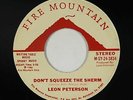 Modern Soul Funk 45 - Leon Peterson - Don't Squeeze The Sherm - Fire Mountain