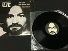 CHARLES MANSON LIE LOVE AND TERROR CULT LP awareness record helter skelter vinyl