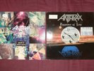 2 x LPs Anthrax Persistence of Time, sound of white noise