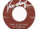R&B Doo Wop THE EL DORADOS There In The Night / Bim Bam Boom VEE-JAY Rare 45
