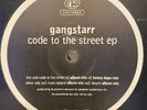 GANG STARR - CODE TO THE STREET (VINYL EP) 1994   RARE   DJ PREMIER + GURU OF