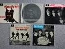 The Beatles, 4 x 7 inch vinyl EP's and 1 x single - used