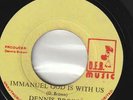 Reggae DENNIS BROWN Immanuel God is with us DEB music Jamaican press