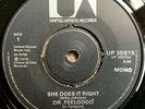 DR FEELGOOD She Does It Right / I Don’t Mind VINYL SINGLE Original 1975 MONO EX