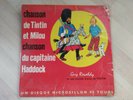 45 tours chanson de Tintin et Milou - Chanson du capitaine Haddock