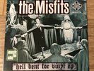 THE MISFITS  - GREY WAX  - HELL BENT FOR VINYL EP ( GERMS , AFI, CRAMPS.RAMONES)
