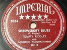 Tommy Ridgley 1949 R&B 78 Shrewsbury Blues / Earley Dawn Boogie IMPERIAL MINT-
