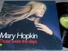 MARY HOPKIN: THOSE WERE THE DAYS; 1972 LP; Apple SW-3395; Beatles Related