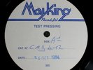 COCTEAU Twins - Mayking TEST PRESSING CAD 412 (Treasure) 4 OCT 1984 (NM)