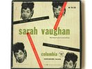 Vintage Sarah Vaughan 45 RPM Record Box Set Columbia Vinyl Box Set Sleeves