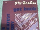 the Beatles the Greatest Story Get Back Italian 45 Rpm  EX+++