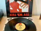 Metallica Kill 'em all 1983 1st UK press MFN 7 vinyl