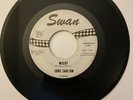 Eddie Carlton It Will Be Done / Misery Swan Label 4218 45 RPM Promo Record  EX