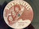 VG+ RARE 1941 ANDREWS SISTERS: Buck Privates Promo Record 