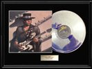 STEVIE RAY VAUGHAN TEXAS FLOOD WHITE GOLD SILVER PLATINUM TONE RECORD LP RARE