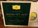 DGG 138-813: Fricsay, Beethoven Sym. #5, ED1 red stereo NM pristine