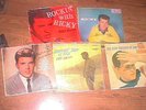 5 Early Ricky Nelson LPs Records