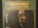 John Lee Hooker and Seven Nights Mono FT-3003 LP Album Vintage Vinyl