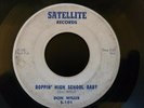 RARE ROCKABILLY 45 by DON WILLIS NOTE CONDITION